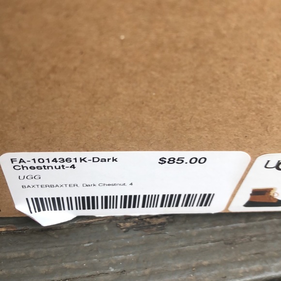 Ugg Dark Chestnut K Baxter New Boots - Picture 5 of 5